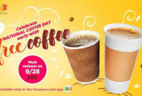 Get Free Coffee & More Today for National Coffee Day