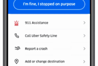 Uber: Hit The 911 Option In An Emergency