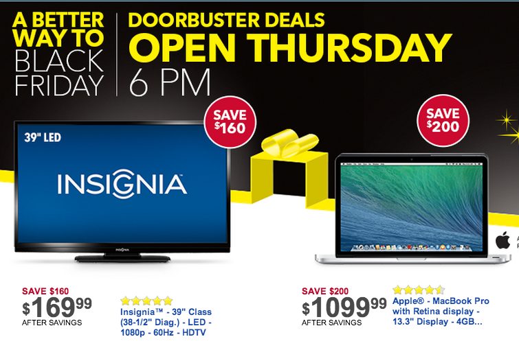 Best Buy Black Friday Ad 2013