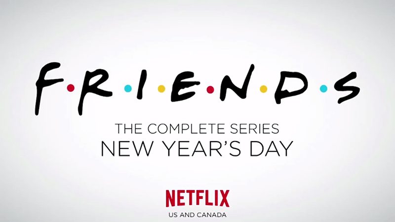 Friends Coming to Netflix New Years Day 2015