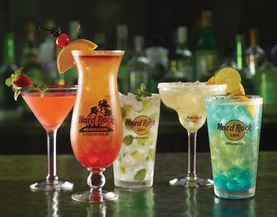 Hard Rock Cafe Menu Redesign