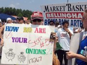 Pictures from Tuesday’s Massive Market Basket Protest