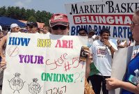 Pictures from Tuesday’s Massive Market Basket Protest