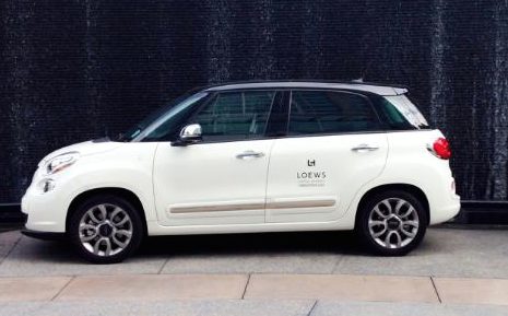 Loews Hotels Fiat Chauffeur Locations