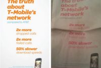 AT&T Takes A Swing At T-Mobile With New Print Ad
