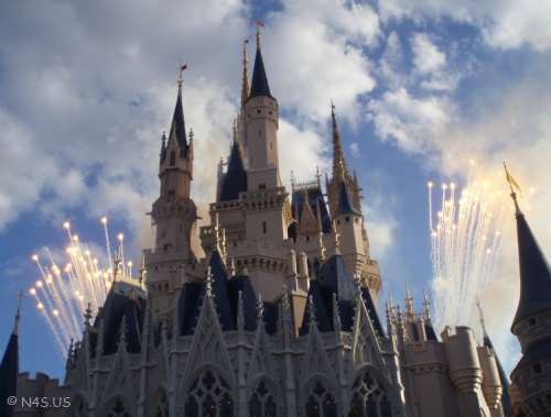 Cinderella's castle at The Magic Kingdom