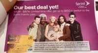 Switch To Sprint’s Framily Plan And Get Up To $650 – Best Buy Deal Also Available
