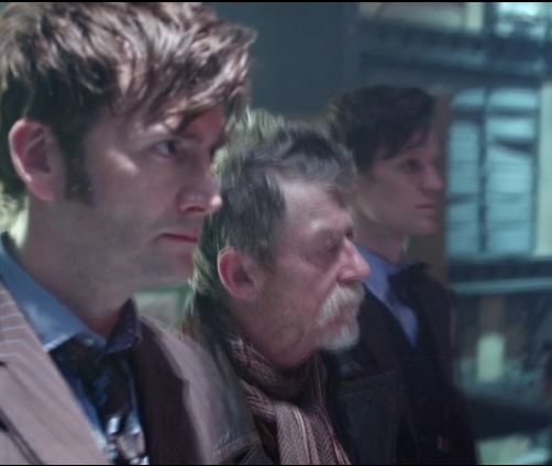 Screenshop from the Dr Who 50th Anniversary Special trailer