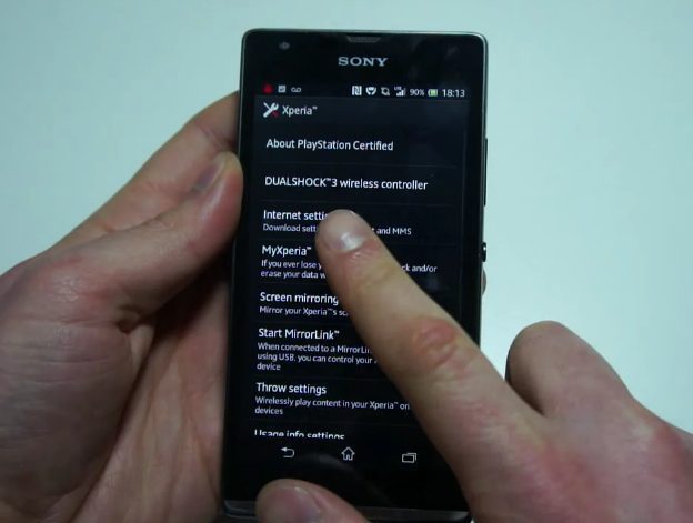 Sony DualShock 3 compatibility with Sony Xperia Handsets