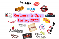 Restaurants Open Easter 2022 Deals & Hours: Applebees, Ruth’s Chris, Baskin Robbins & More