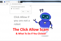 The Click Allow Scam & What To Do If You Clicked!