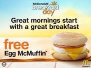 Free Breakfast For Kids At AZ McDonalds – April 15th & 16th