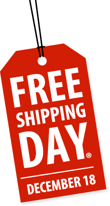 free shipping day December 18 2013