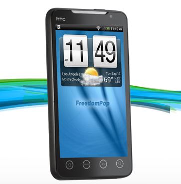 FreedomPop HTC Evo 4G - aproximately 750 per day now being shipped to beta testers that ordered in Nov