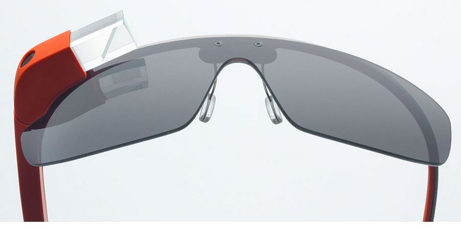 Google Glass with sunglass lens