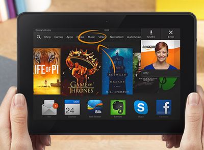 Amazon's new Kindle HDX
