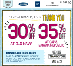 Gap Sale Offers 30% Off At Gap, Old Navy | 35% Off At Old Navy