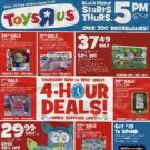 Toys R Us Black Friday Ad Shows Deals, Opening Times