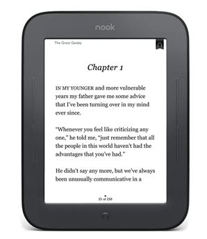 The B&N Simple Touch is $59 on Black Friday, 2012