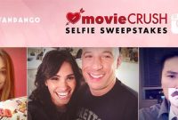 Fandango Movie Crush Sweepstakes – Win a $2,000 Gift Card!