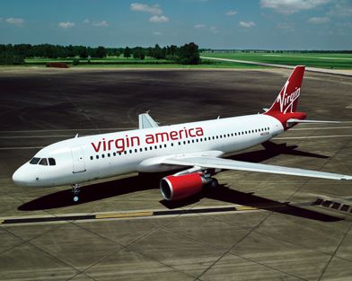 Virgin America (pictured), AA, jetBlue, announce flight change fee waivers on flights to/from SFO.