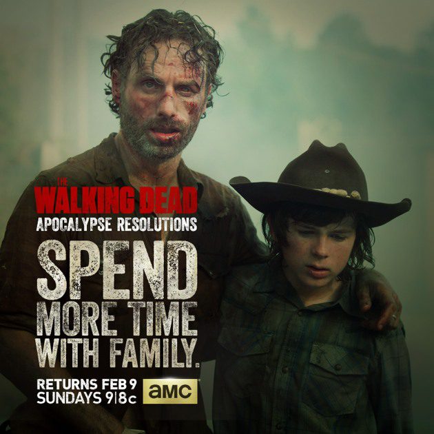 walking-dead-season-4-resolution-rick-carl-family-time