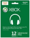 Xbox Music 12 Month Pass Half Off ($49) – Today Only